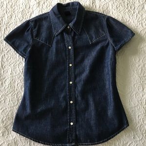 GAP Vintage Inspired Denim Button Up